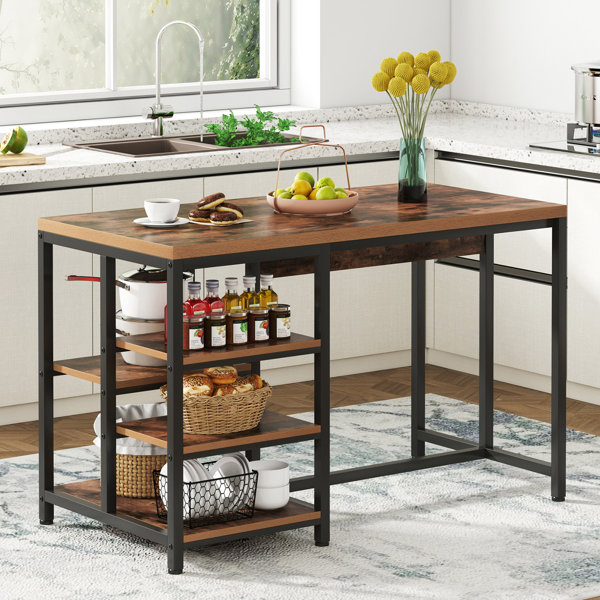 Trent Austin Design Maisha Butcher Block Prep Table Reviews Wayfair   Maisha Butcher Block Prep Table 